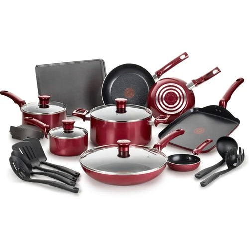 20-piece non-stick pot and pan set
