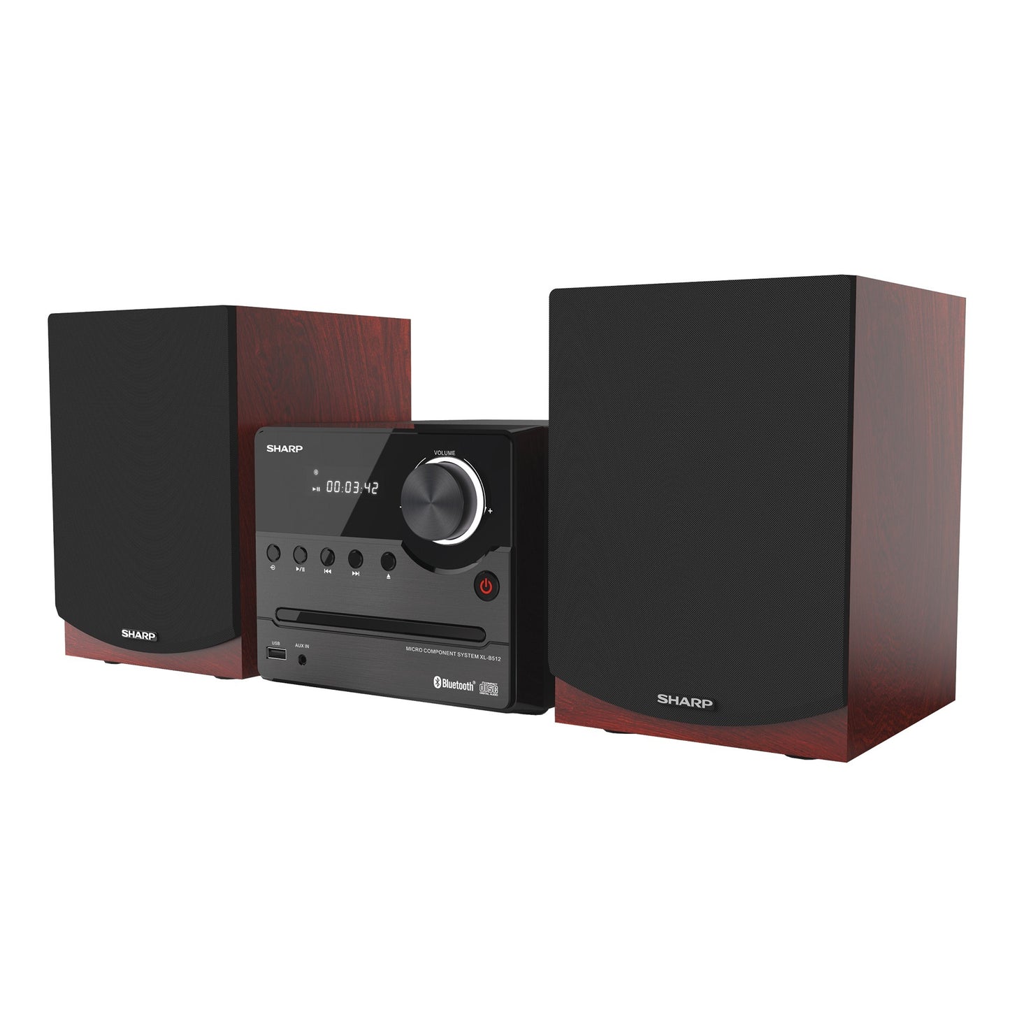 Sharp Micro Stereo System with CD/MP3/FM/Bluetooth