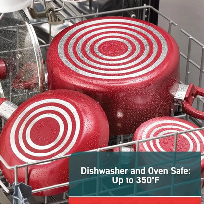 20-piece non-stick pot and pan set